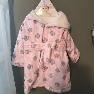 12 months + Owl Bathrobe